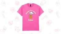 Santa’s Favourite Baker Christmas T-shirt – Image 3