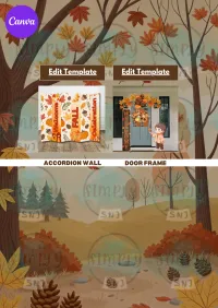🍁 Autumn Leaves Celebration – Fall Party Digital Decor Bundle 🍂 – Image 2