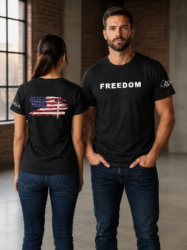 Freedom- Black- 2XL – Image 1