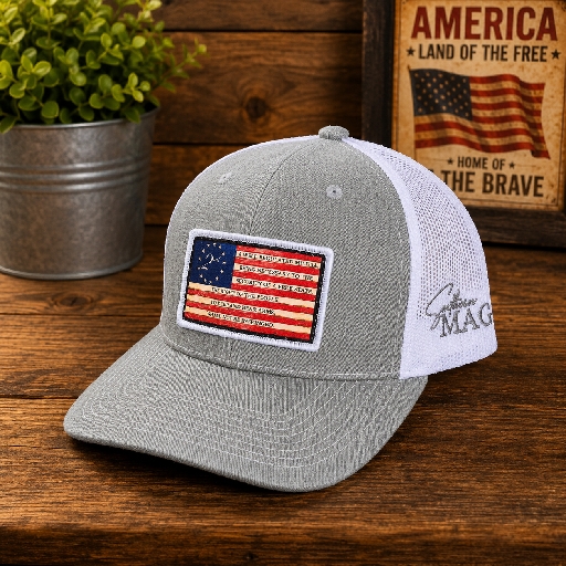 2nd Amendment- Heathered Gray & White – Image 1