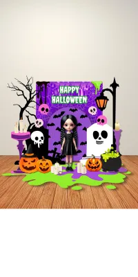 Wednesday Addams Arch Wall – Image 1