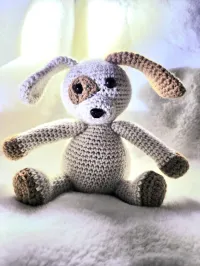 🐶 Little Puppy Pal – Handmade Crochet Toy – Image 1