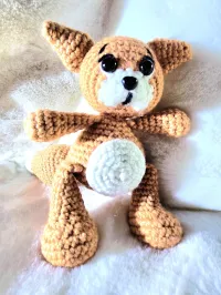 🦊 Little Woodland Fox – Handmade Crochet Toy – Image 1