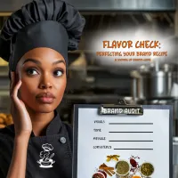 Flavor Check: Perfecting Your Brand Recipe – Image 1
