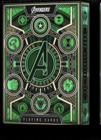 Avengers infinity green playing cards theory11 – Image 1