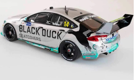 1:43 HOLDEN ZB COMMODORE TODD HAZELWOOD #14 2020 TOWNSVILLE BLACK DUCK BIANTE – Image 1