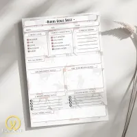 Rider's Goals Sheet: Set, Track, and Achieve Your Equestrian Goals – Image 1