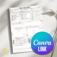 Horse Goals Sheet: Plan, Track, and Achieve Your Equestrian Goals – Editable Canva Link