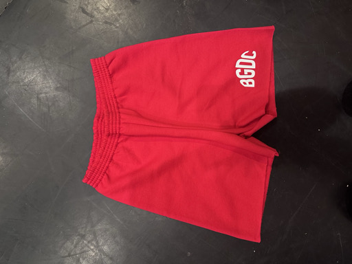 Red BGDC Shorts – Image 1