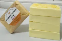 Jabon de barra de ralladura de naranja 100% orgánico hecho a mano. – Image 7