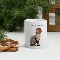 Karen does not approve - White glossy mug – Image 2