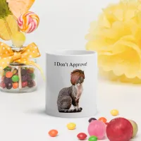 Karen does not approve - White glossy mug – Image 3