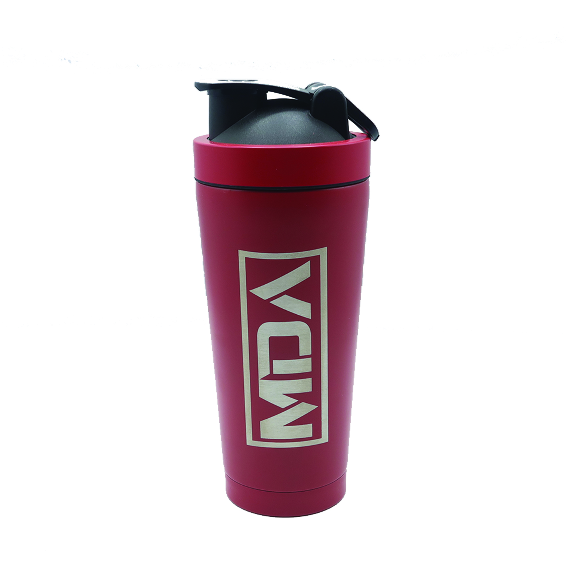 Metal Protein Shaker – Matt Red