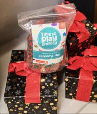 Festive Rice 'n' Resin Sensory Mix – Image 3