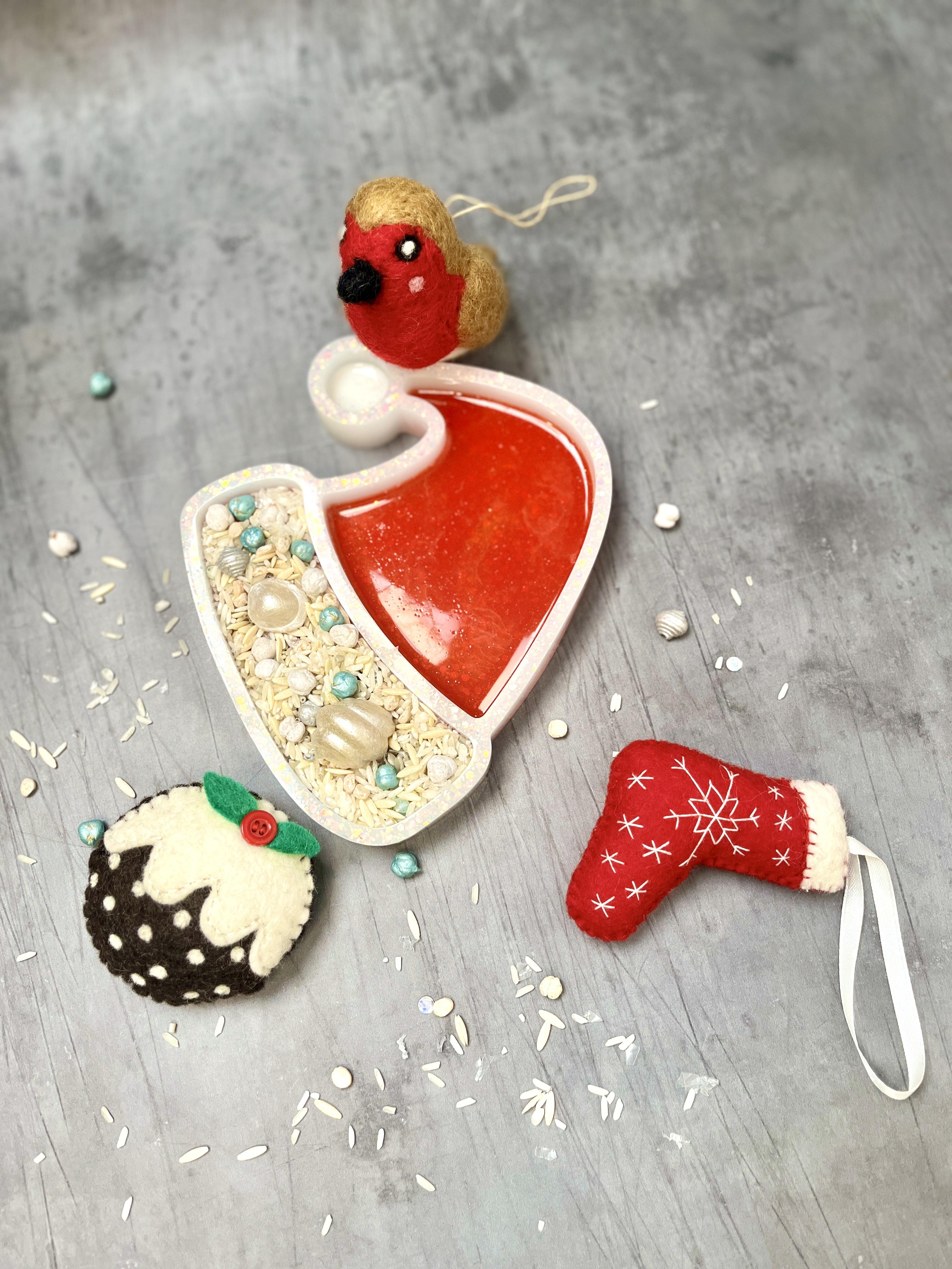 Classic Christmas Felt Trio Set – Image 4