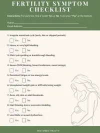 Hormone Balance & Fertility Symptom Checklist – Image 1