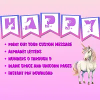 Unicron Alphabet Banner (with Numbers) – Image 2