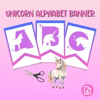 Unicron Alphabet Banner (with Numbers) – Image 1