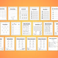 Math Activity Worksheets - Dinosaurs – Image 3