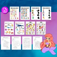 Mermaid Activity Pack – Image 2