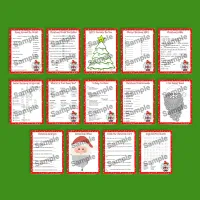 Santa Gnome - Christmas Printable Games Party Pack – Image 2