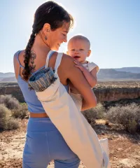 Hand Made Cotton Canvas Yoga Mat Bag – Image 1