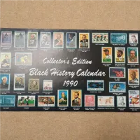 1990 Black History Calendar – Image 1