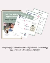 Ebook: Your First Allergy Appointment: A Parent's Guide to Feeling Calm and Prepared – Image 2