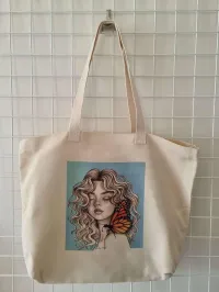 Butterfly Girl Tote – Image 1