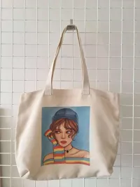 Rainbow Girl Tote – Image 1