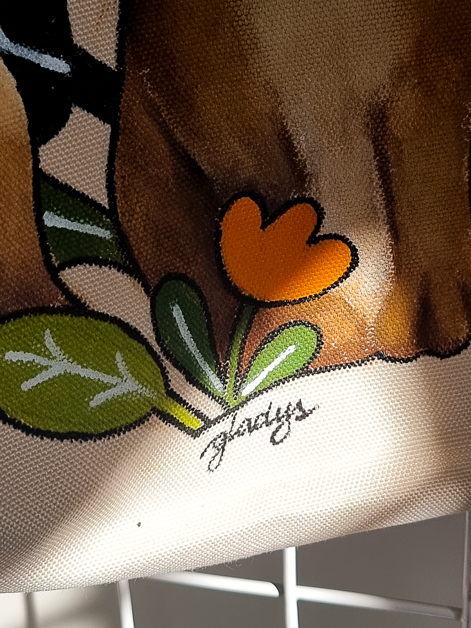 Brown Dog and Black Cat Tote – Image 2