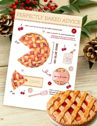 🍒 Perfectly Baked Advice – Free Printable Interactive Pie Template – Image 2