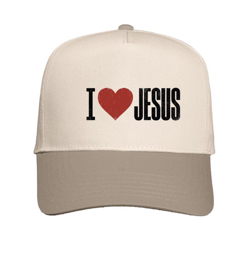I Love Jesus Baseball Cap – Image 1