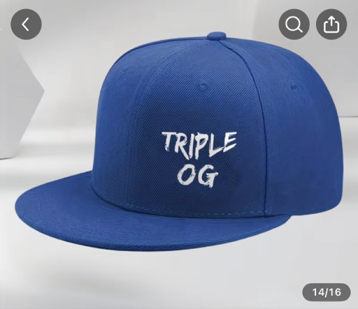 Triple OG original Gangsta Cap – Image 1