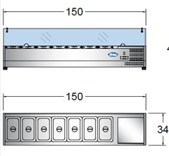 DISPLAY REFRIGERADO DE 140CM, 150CM Y 200CM – Image 2