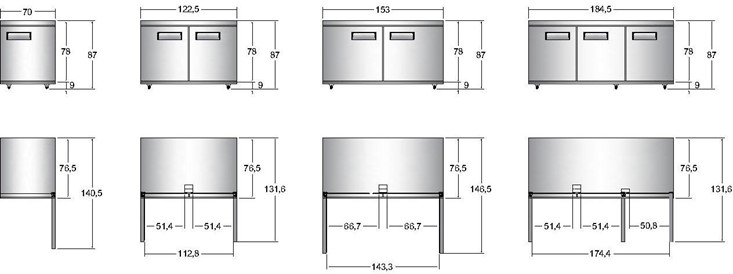 MESÓN DE REFRIGERACIÓN 1, 2 Y 3 PUERTAS – Image 4