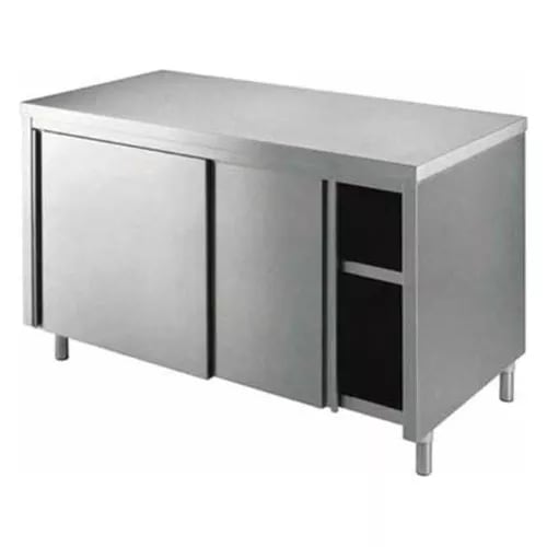 MESA EN ACERO INOXIDABLE CERRADA – Image 2