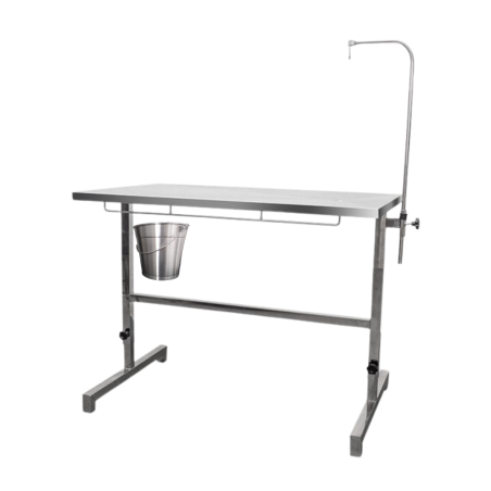 MESA DE CIRUGIA VETERINARIA DE ACERO – Image 1