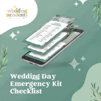 Wedding Day Emergency Kit Checklist – Image 1