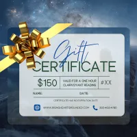 SINGLE Holiday Gift Certificate - Clairvoyant Reading  – Image 1
