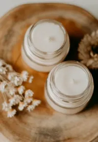 Jar Glass Candle – Image 1