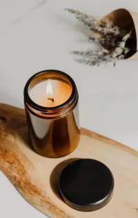 Amber&Tiffany Jar Candle – Image 1