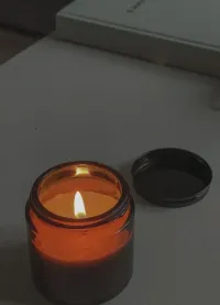Amber&Tiffany Jar Candle – Image 1