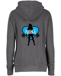 SkellaFiT Powerlifting Funnel Neck Pullover Hoodie – Image 2