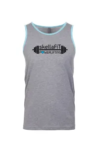 SkellaFiT Powerlifting Unisex Tank – Image 1