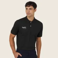Mens' Polo Shirt - Black – Image 1