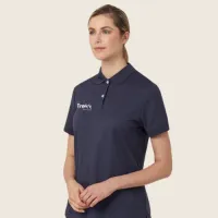 Womens' Polo Shirt - Dark Charcoal – Image 1