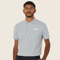 Mens' Polo Shirt - Silver – Image 1
