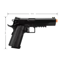 Elite Force M1911 Polymer Frame Blowback Airsoft Pistol – Image 4