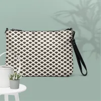 Scalloped Pattern Crossbody Bag – Image 1